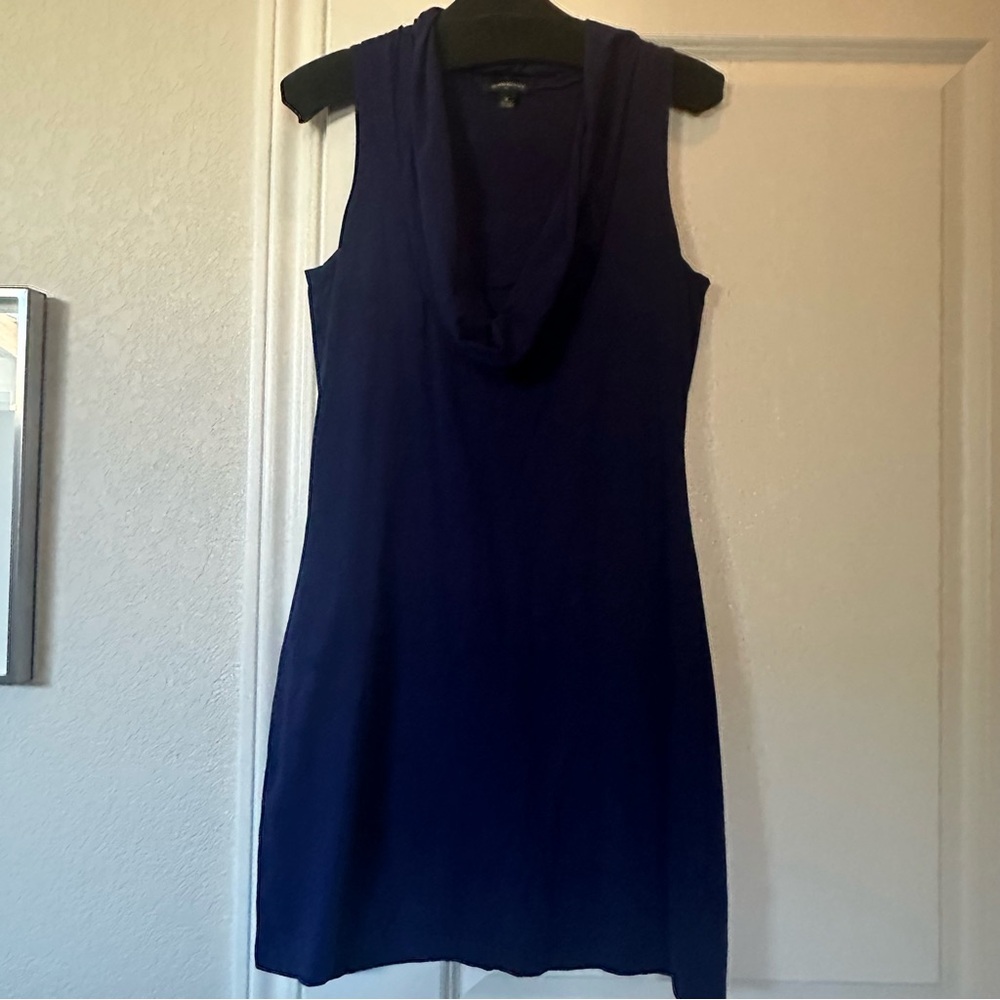 Banana Republic Deep Blue/ Purple Cowl Neck Dress- Size Women’s M